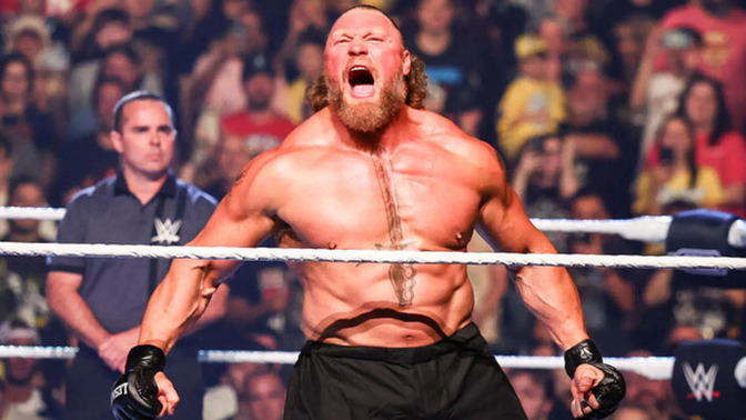 Is Brock Lesnar the only one who still makes WWE exciting and makes people tune in to where the company is today?