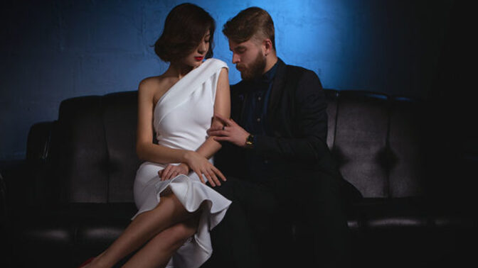 Do men fall in love after lust only?
