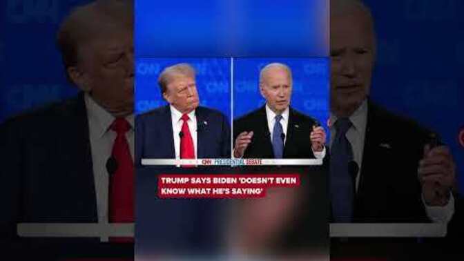 Do you understand Joe Biden in this video?
