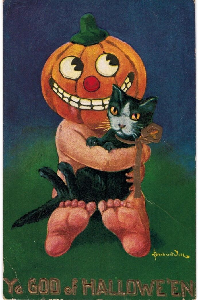 How would you interpret this Halloween card?