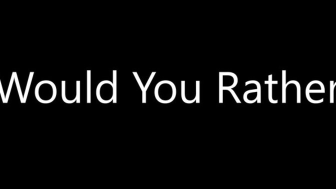 Would You Rather Play GTA Online or Dino Run?