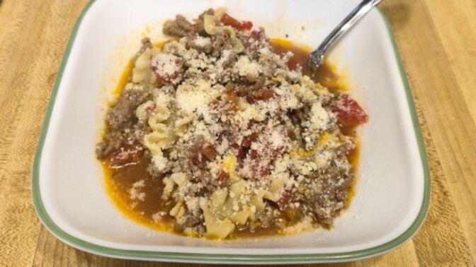 How you heard of lasagna soup?