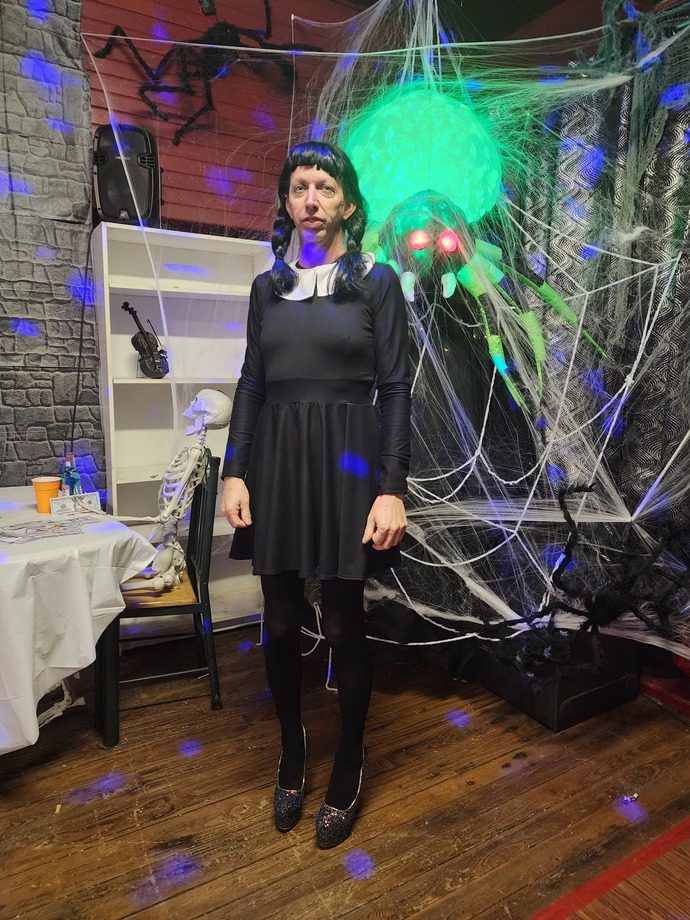 Did you dress up for Halloween?