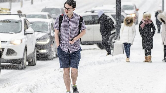 Winter is Coming - Do you ever wear SHORTS in the SNOW?
