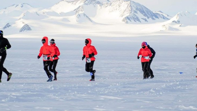 NYC Marathon today is full, would you run the Antarctic Ice Marathon?