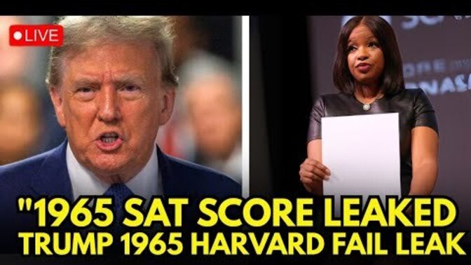 TRumps SAT score from 1965 was released by Jasmine Crocket. Does an SAT score of 970, 34th percentile, sound like a stable genius to you?
