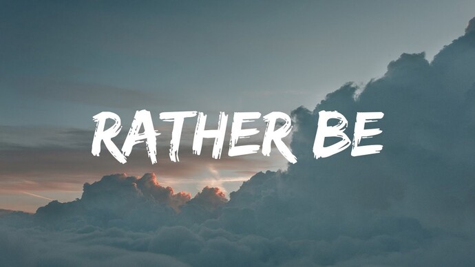 If you could no longer be HUMAN what would you RATHER BE?