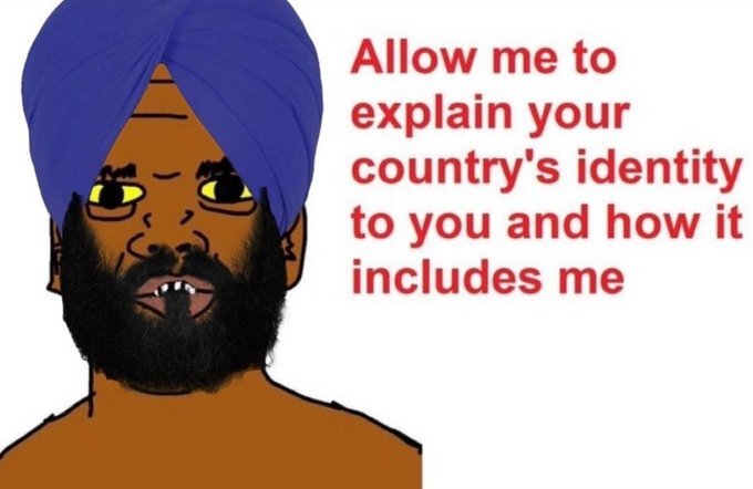 I saw this meme posted in the comments under a right wingers Twitter/x account. What do YOU think they meant by this?