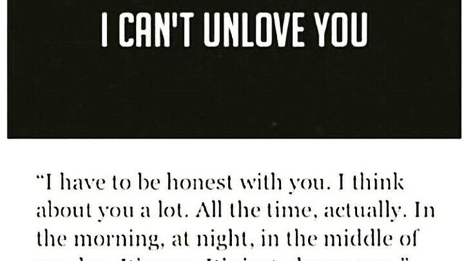 How... To.. Unlove?