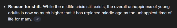 Do you believe we are living in one of the most unhappiest times to ever be a human in a weird way?