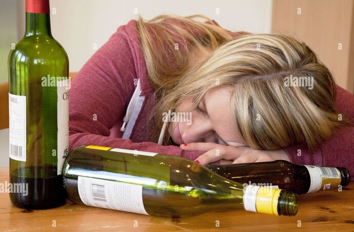 Actual simulation of Random at a wine tasting festival.