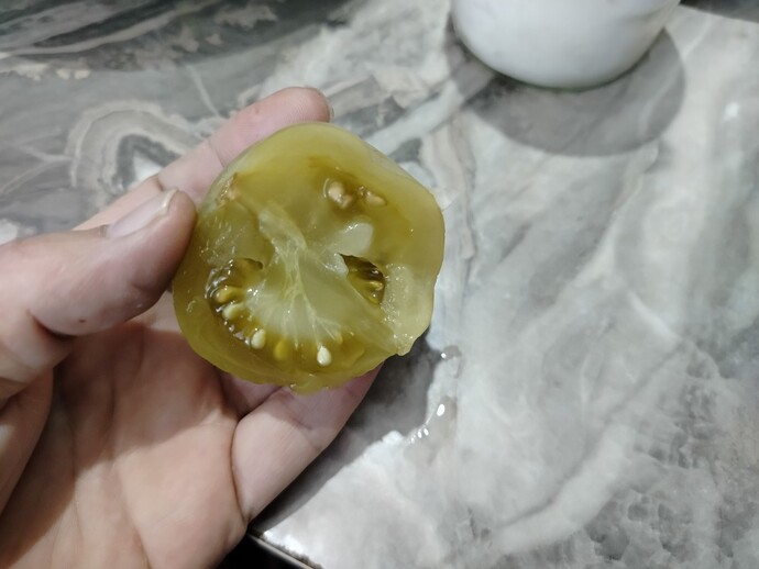 What to eat with green tomato pickles?