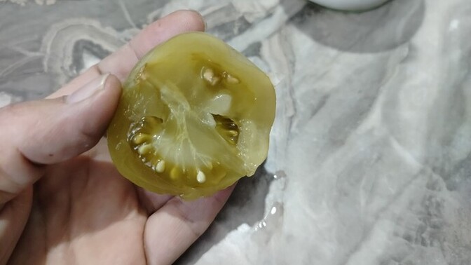 What to eat with green tomato pickles?