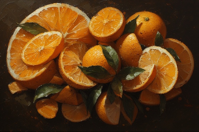 How do you eat your oranges?