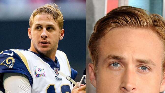 Just a fun question not that it really matters, do you think Jared Goff and Ryan Gosling look like each other?