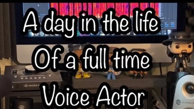 Is your daily life often like this voice over artist actor or is your daily life not nearly as "glass half full" in approach?