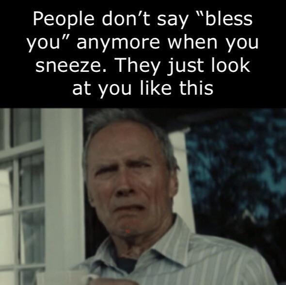 Do you think it is rude to NOT say bless you or Gesundheit after someone sneezes?