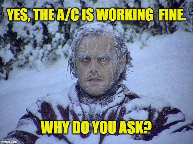 Is it cold where you are yet?