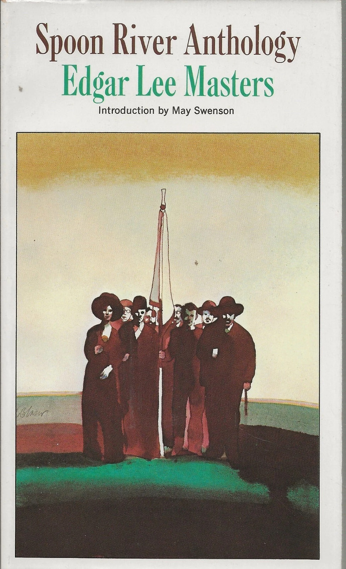Cover of my paperback version of Spoon River Anthology.