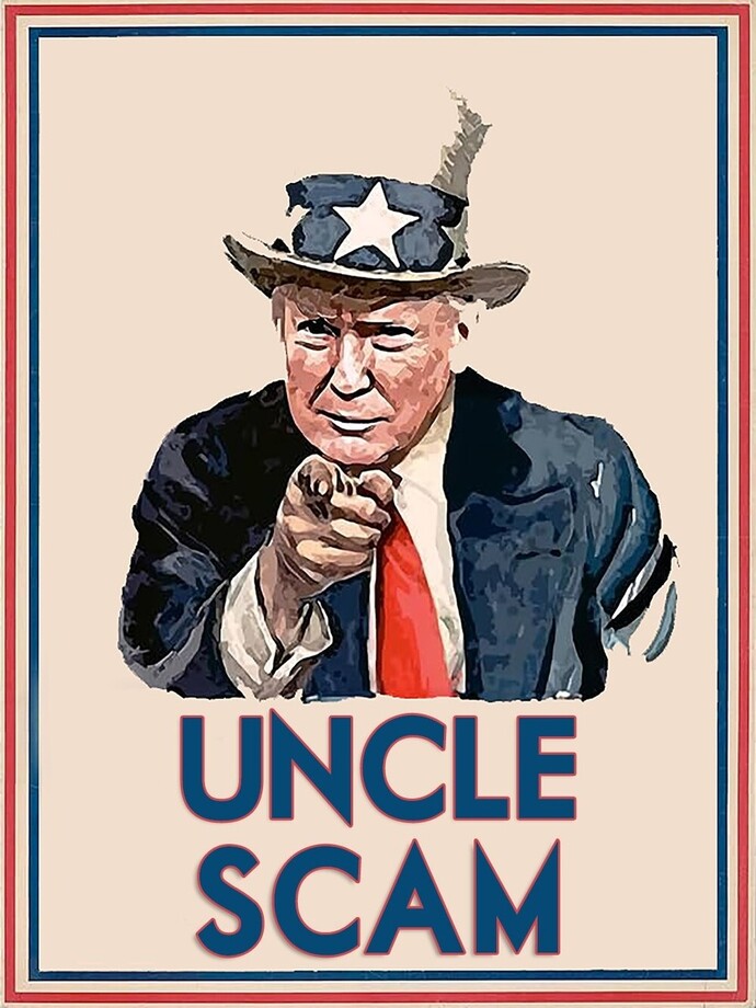 Everyone sucks but ME! -Donald Trump
