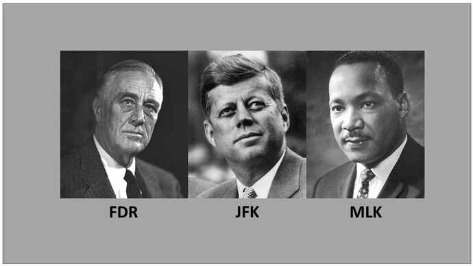 Important People in History are Often Known by Their Initials, Will DJT be One of Them?