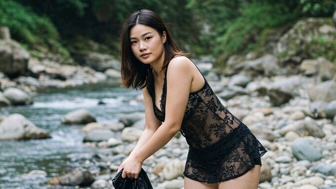 Have you ever washed your laundry by hand by the stream?