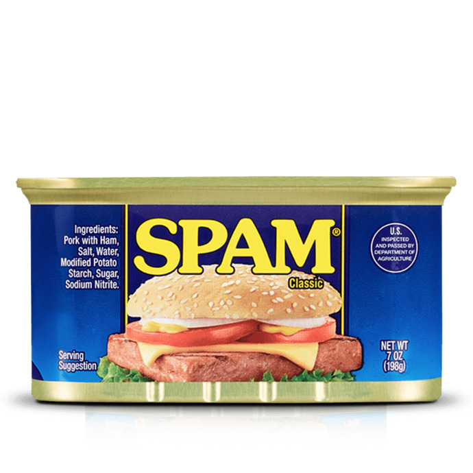 Do you know where the word 'spam' comes from?