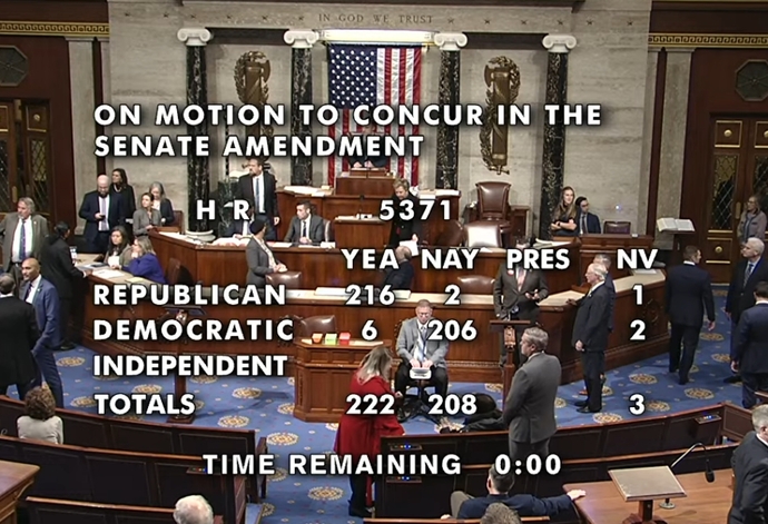 The House Has Voted to REOPEN US Government, what do you think?