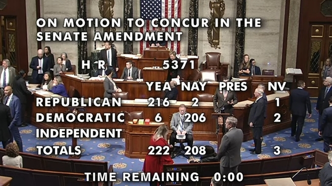 The House Has Voted to REOPEN US Government, what do you think?