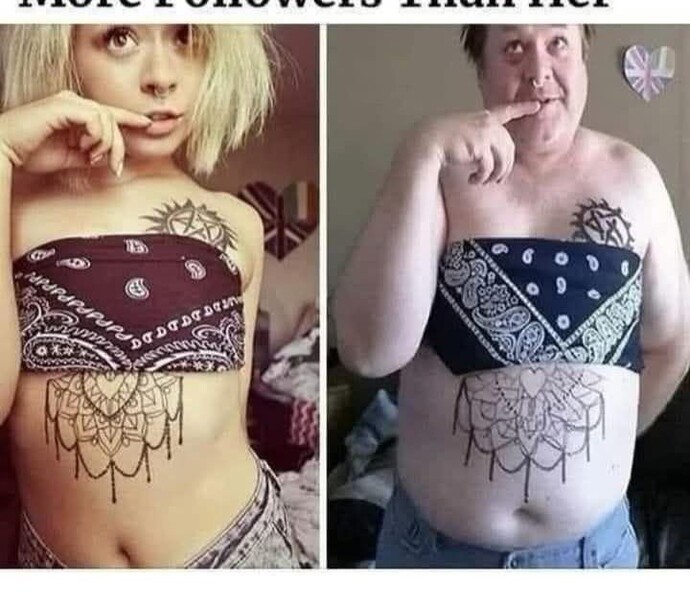 Who wore it better, dad or daughter?