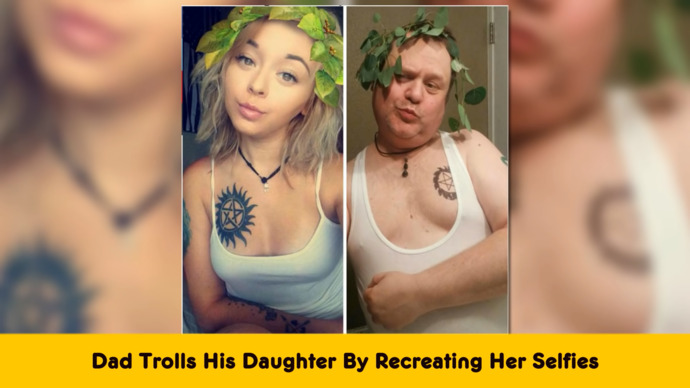 Who wore it better, dad or daughter?