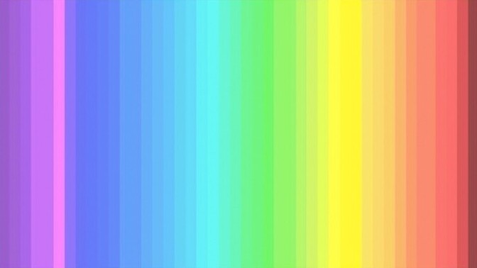 How many shades of color do you see?
