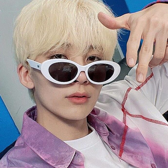 White sunglasses on guys?
