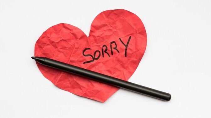 How would you feel if someone apologized to you about something they did long ago that you forgot about?