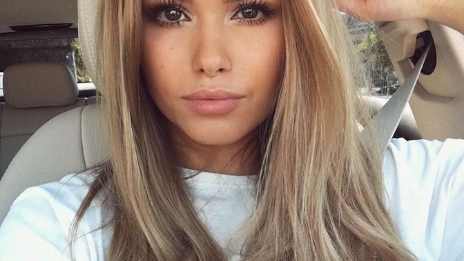 What do you think about blondes with on dark eyes? On girls and guys?