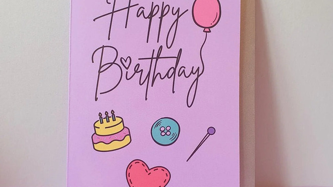 Is it weird for someone to buy a birthday card for themselves?