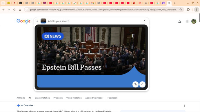 Well Epstein Files released was past by House but will it pass the Senate?
