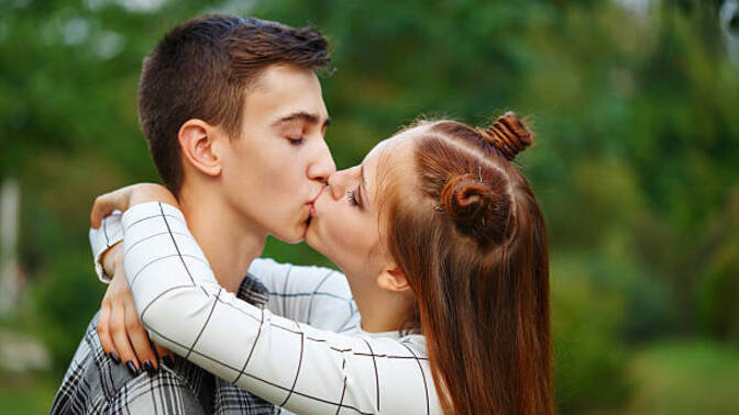 How old were you when you first kissed someone who wasn't related to you?