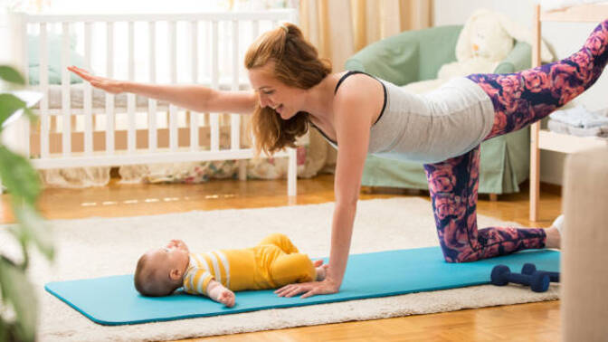 Guys, How soon would you expect your Wife to bounce back after having a child?
