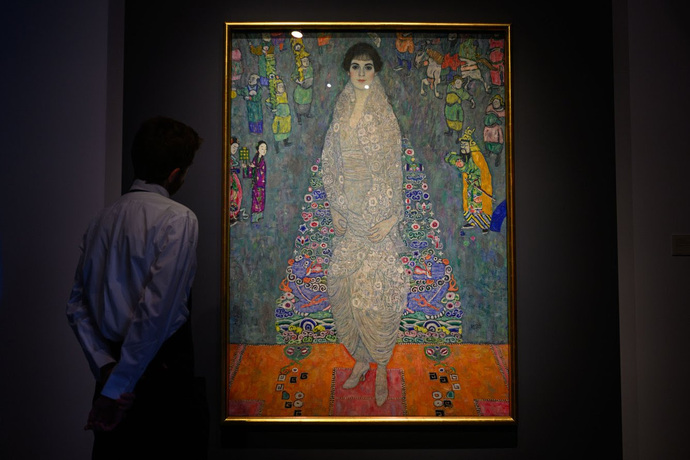 "Portrait of Elisabeth Lederer" by Gustav Klimt