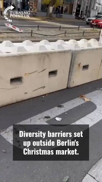 Thoughts on Germany setting up Diversity Security Barriers outside Christmas Markets?