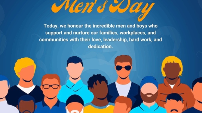 Happy belated International Men’s day, gentlemen?