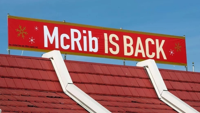 Have you gotten your McRib?