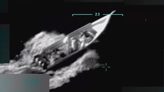 How do you know there's fisherman in this boat?