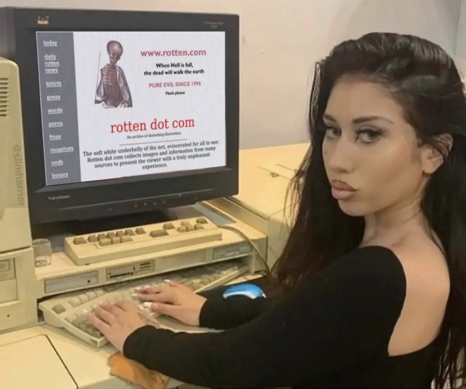 What is so ancient that only an Internet veteran can remember?