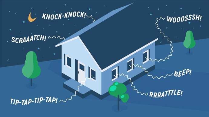 If you hear a strange noise outside your home at night do you go investigate it or just let it go?