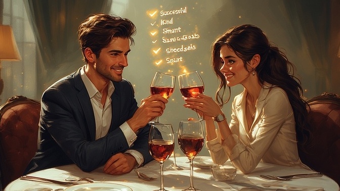 Have you ever dated someone who ticked all your logical "checklist" boxes but the vibe was off?