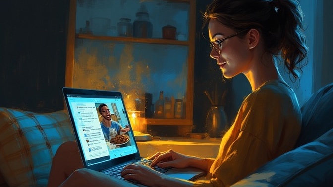 What's the first thing you look for on a potential date's social media profile?