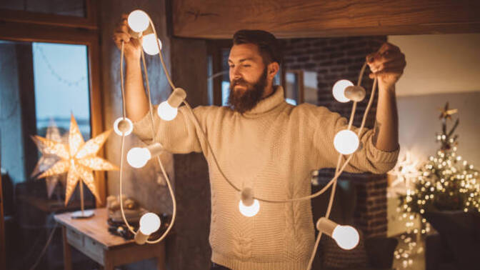 How many of y'all are like me and put up your Christmas lights the day after Thanksgiving?