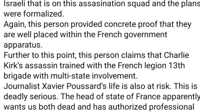 Candace Owens accuses France of wanting to assassinate her. Has this girl gone completely mad?
